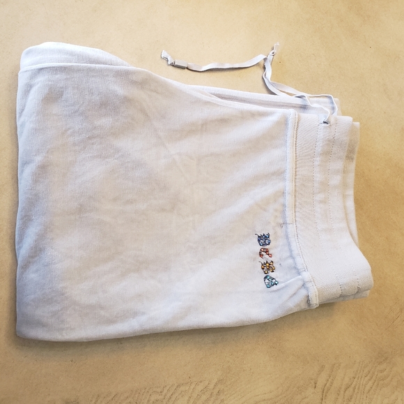 BCBGMAXAZRIA Velour Wide-Leg Gray Suit Pants Size L - Picture 3 of 6